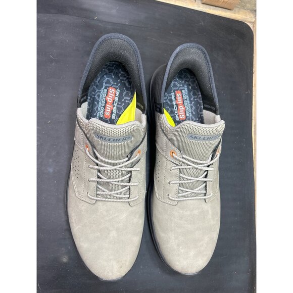 Skechers Slip-Ins RF Slade Macklin Mens Shoes Size 11 Gray Black Comfort Fit main image 7